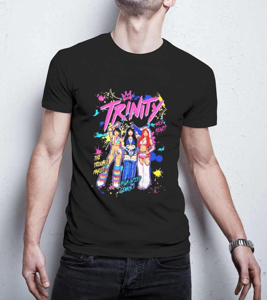 Trinity Wild Heart The Trouble Maker High Speed Genius Trio T-Shirt