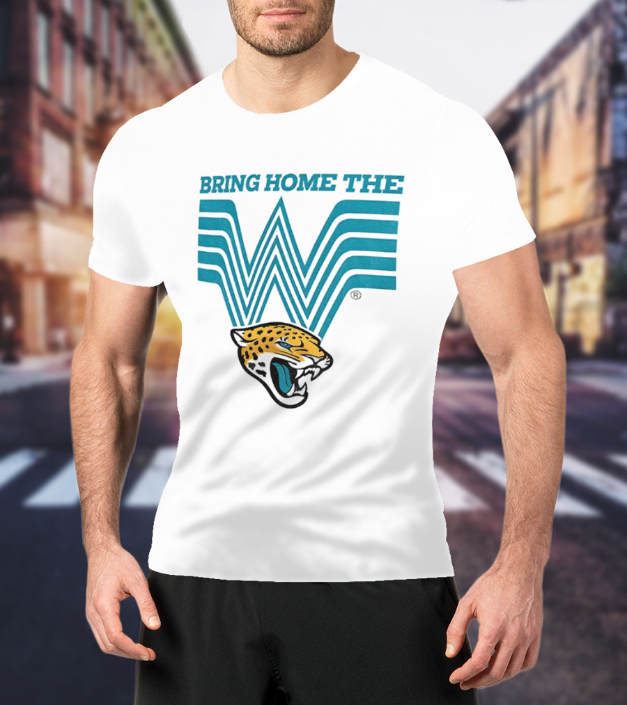 Bring Home The W Jaguars Win Free Whataburger T-Shirt