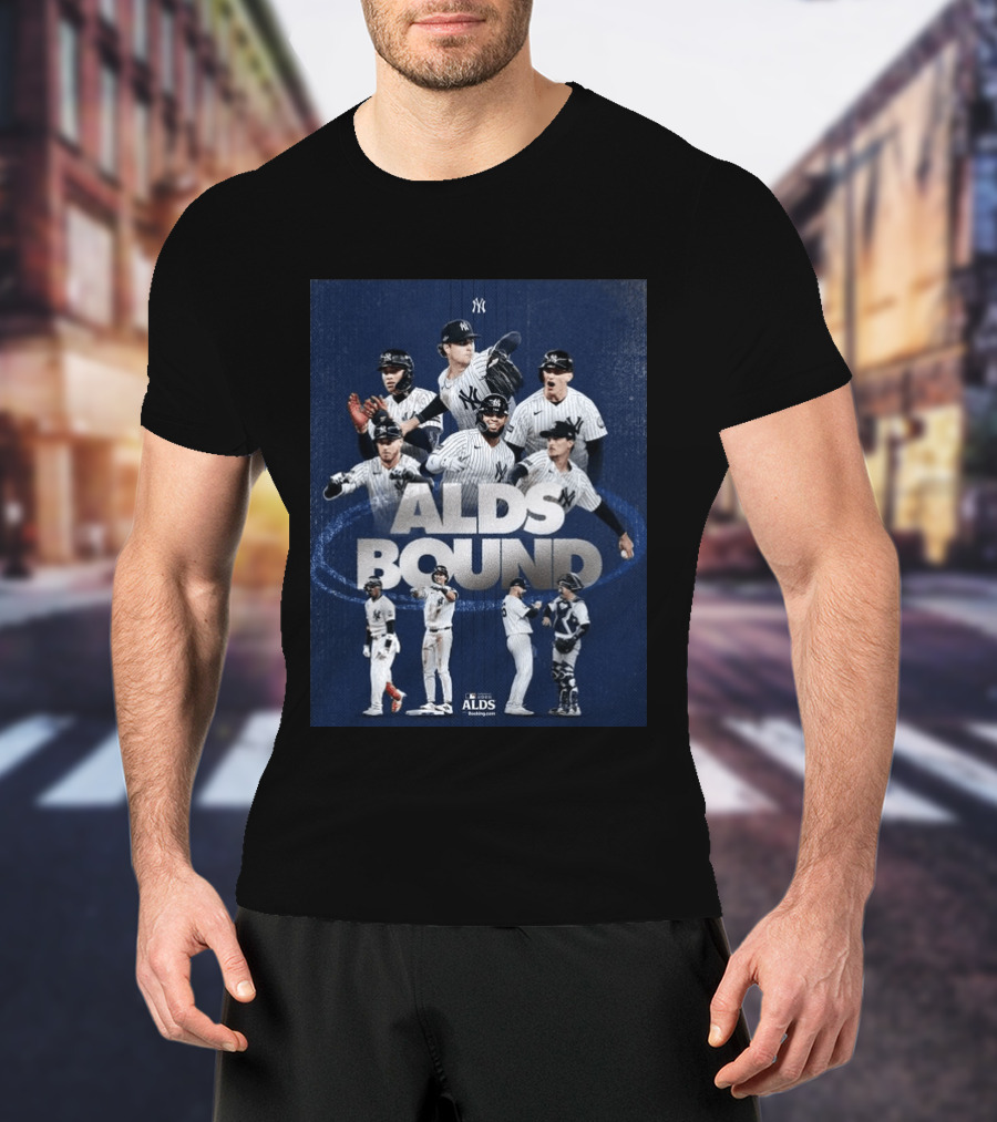 New York Yankees ALDS Bound 2026 Baseball Team Celebration T-Shirt