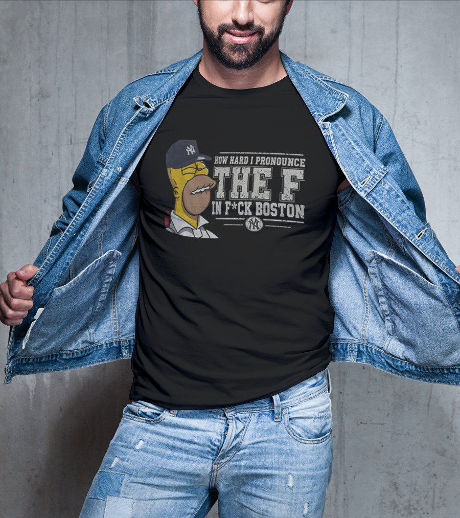 How Hard I Pronounce The F Yankees Baseball Meme T-Shirt