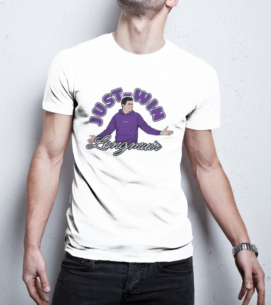 Just Win Justin Longmuir Fremantle Dockers Coach Embrace T-Shirt