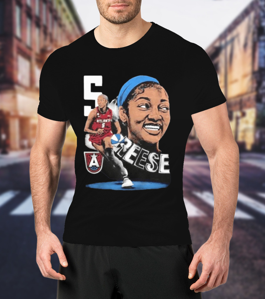 Angel Reese Atlanta Dream Basketball Star Number 5 T-Shirt