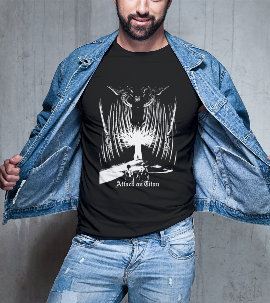 Attack On Titan Paths And Founding Titan Eren Jaeger Yggdrasil Tree T-Shirt