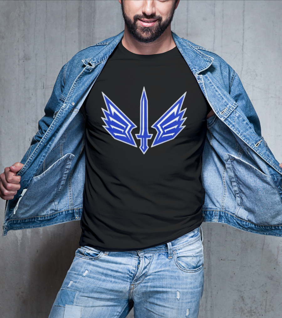 St Louis Battlehawks XFL Football Team Wings Sword T-Shirt