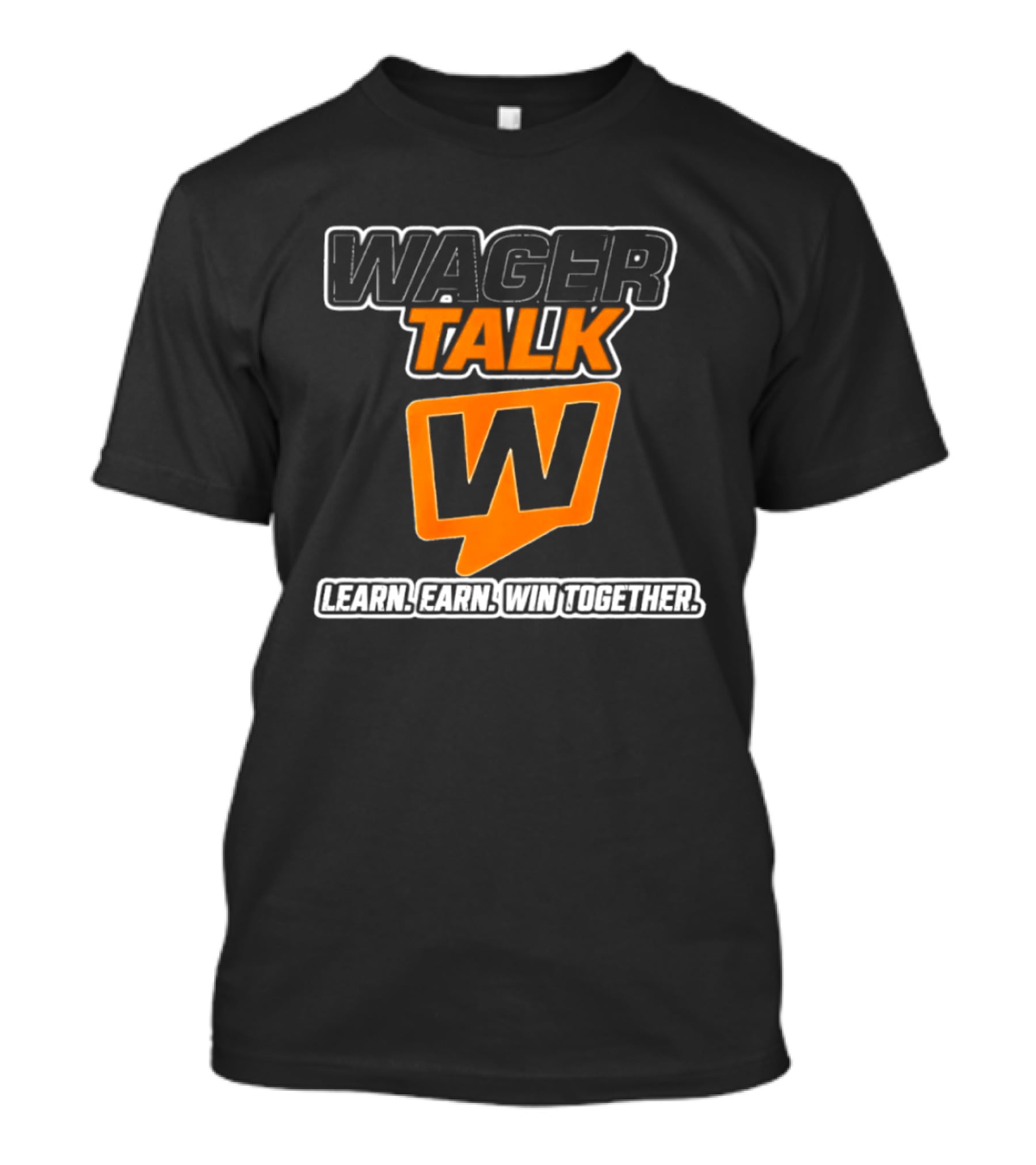 WagerTalk Learn Earn Win Together Sports Betting Community T-Shirt