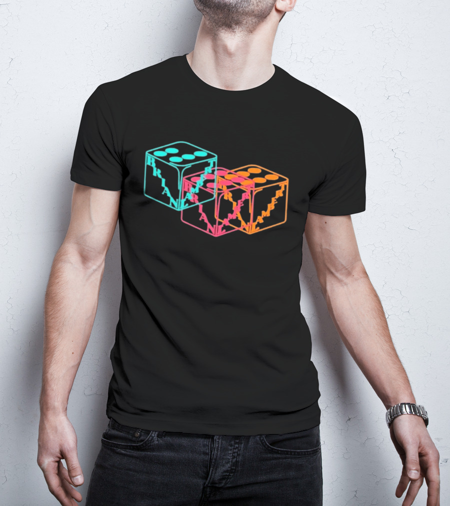 Green Bay Packers Lambert Fiesta Dice Neon Dice T-Shirt