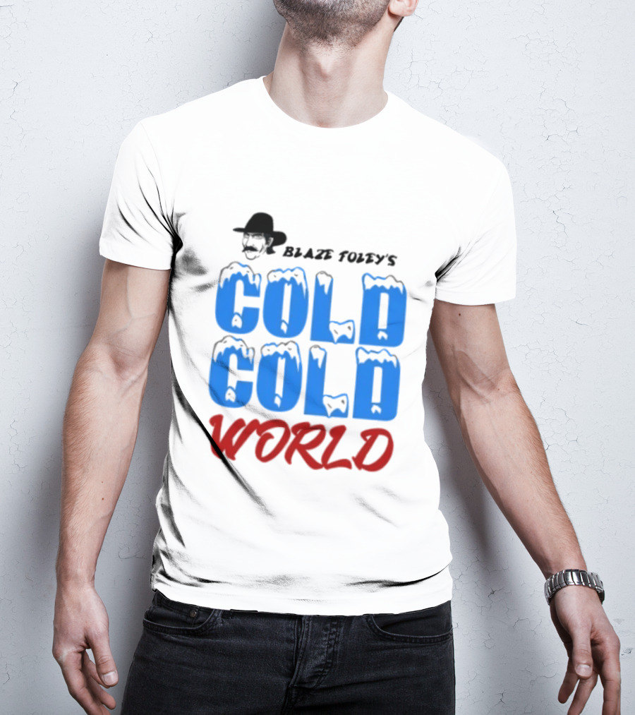 Blaze Foley's Cold Cold World Country Music T-Shirt