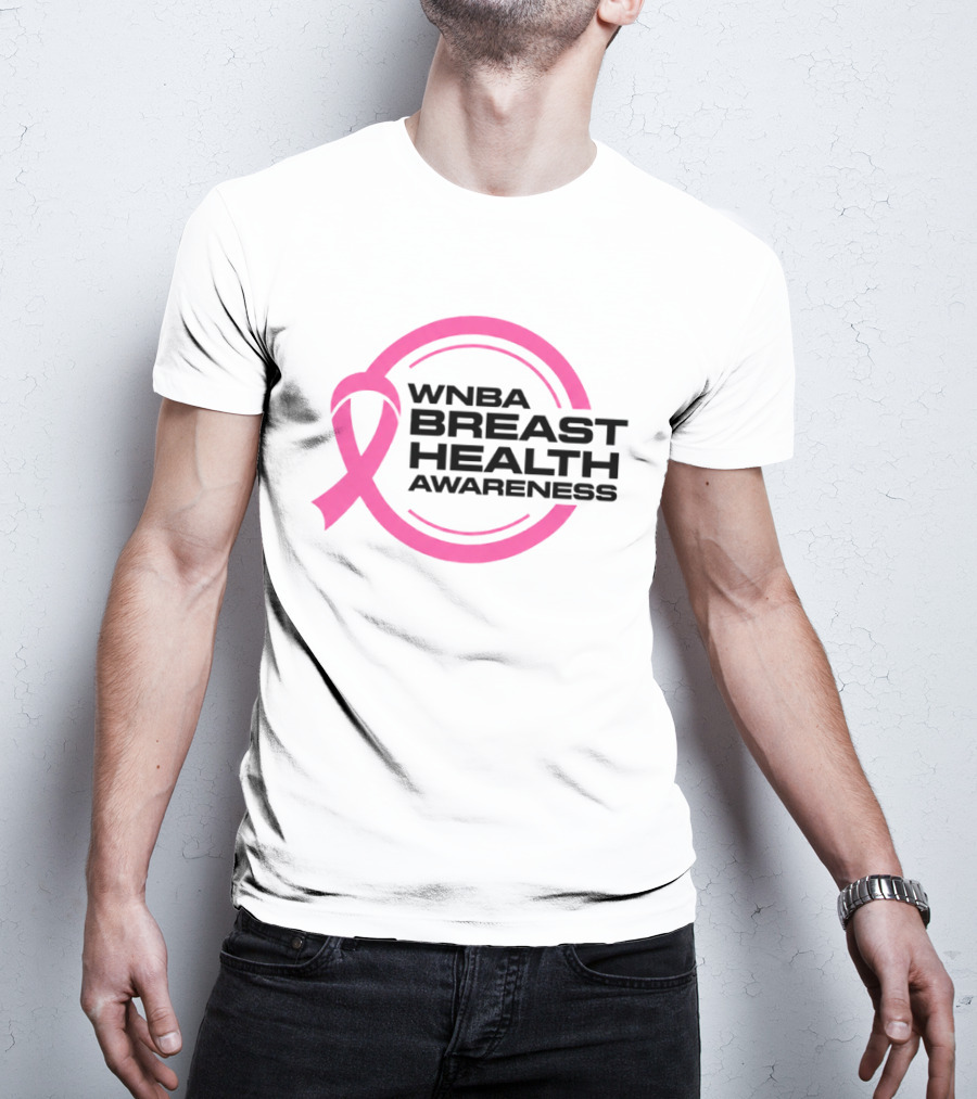 WNBA Breast Health Awareness Caitlin Clark Pink Ribbon T-Shirt