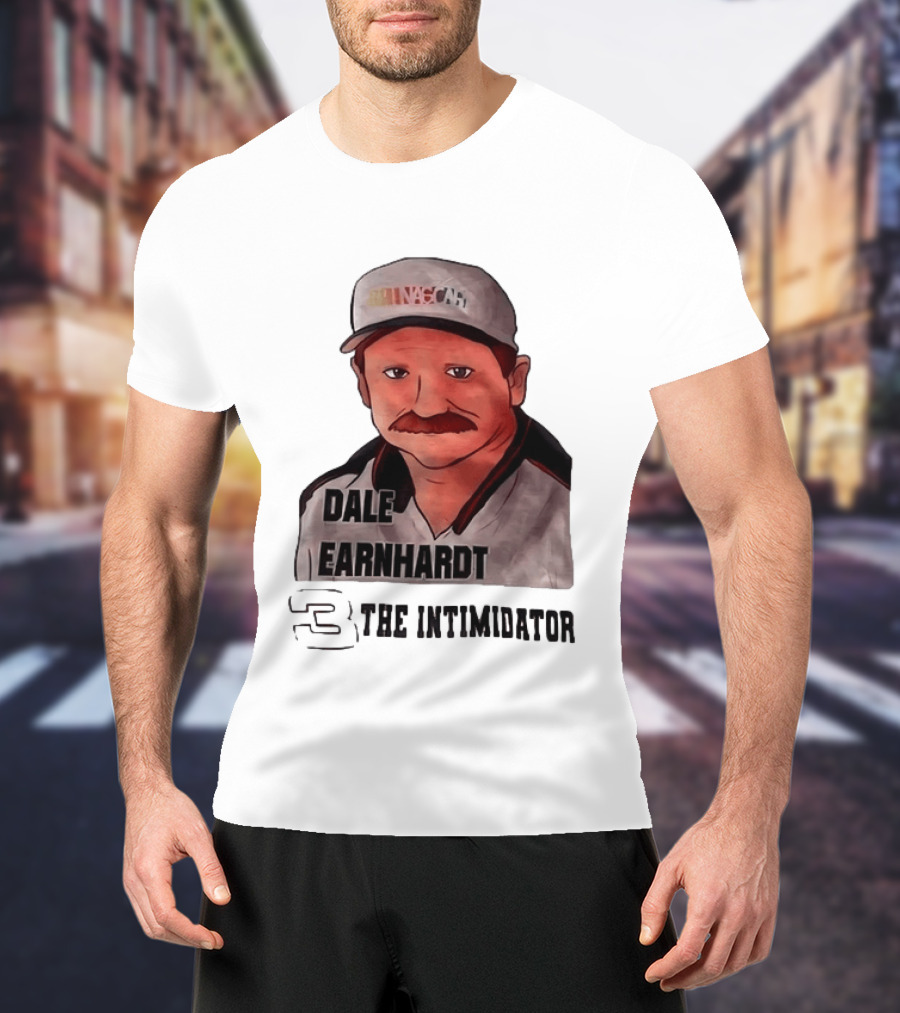 Dale Earnhardt 3 NASCAR The Intimidator T-Shirt