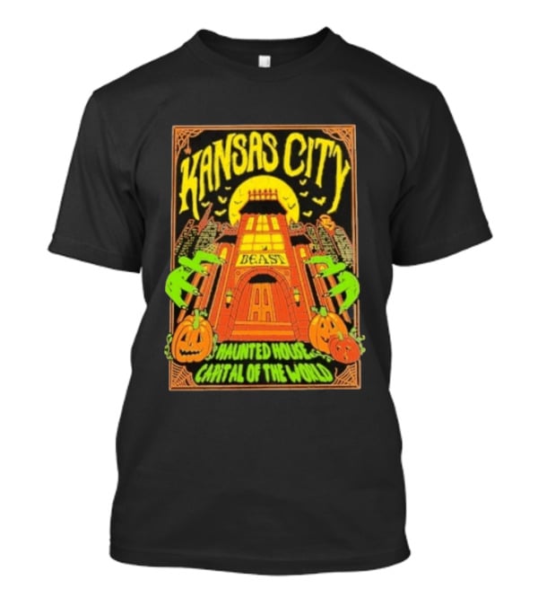 Kansas City Beast Haunted House Capital Of The World Halloween T-Shirt