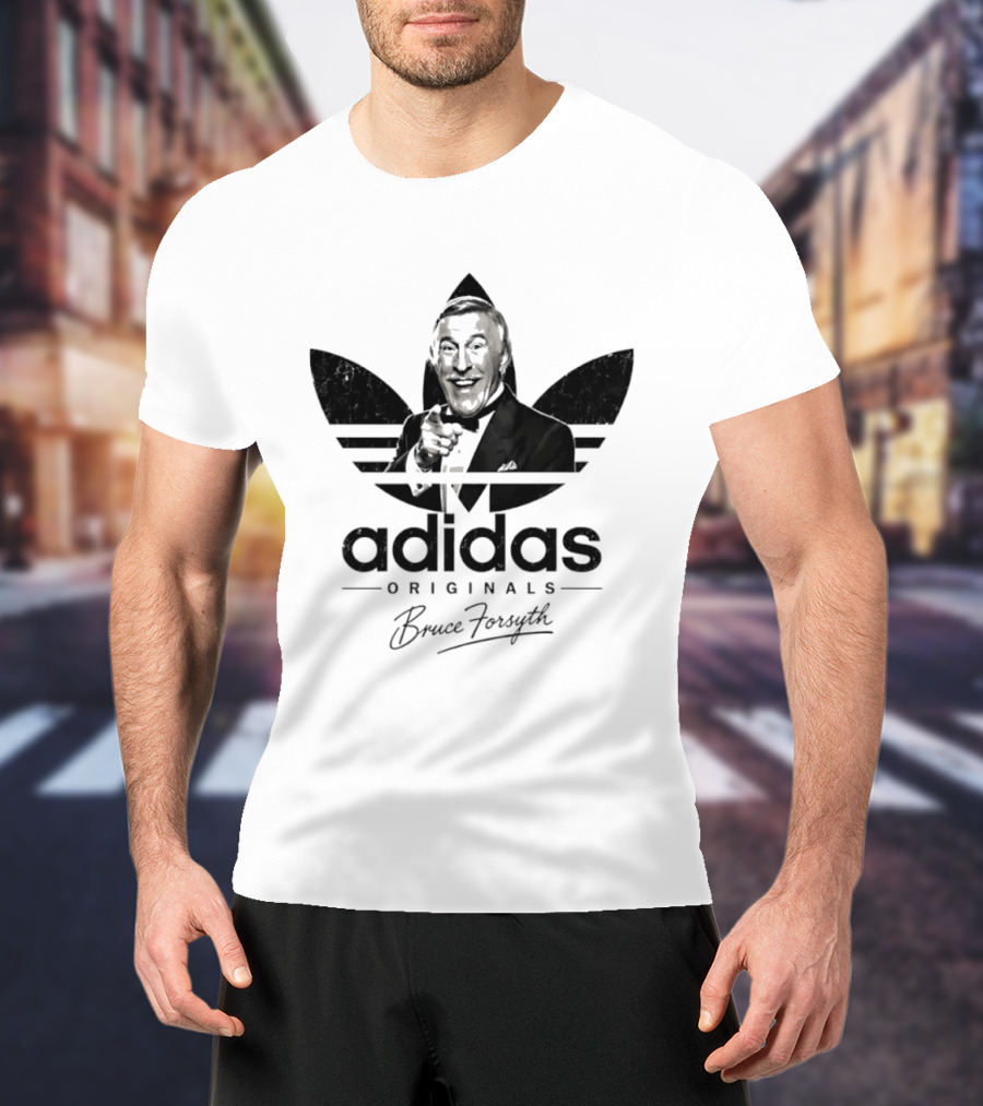 Adidas Originals Bruce Forsyth British Television T-Shirt