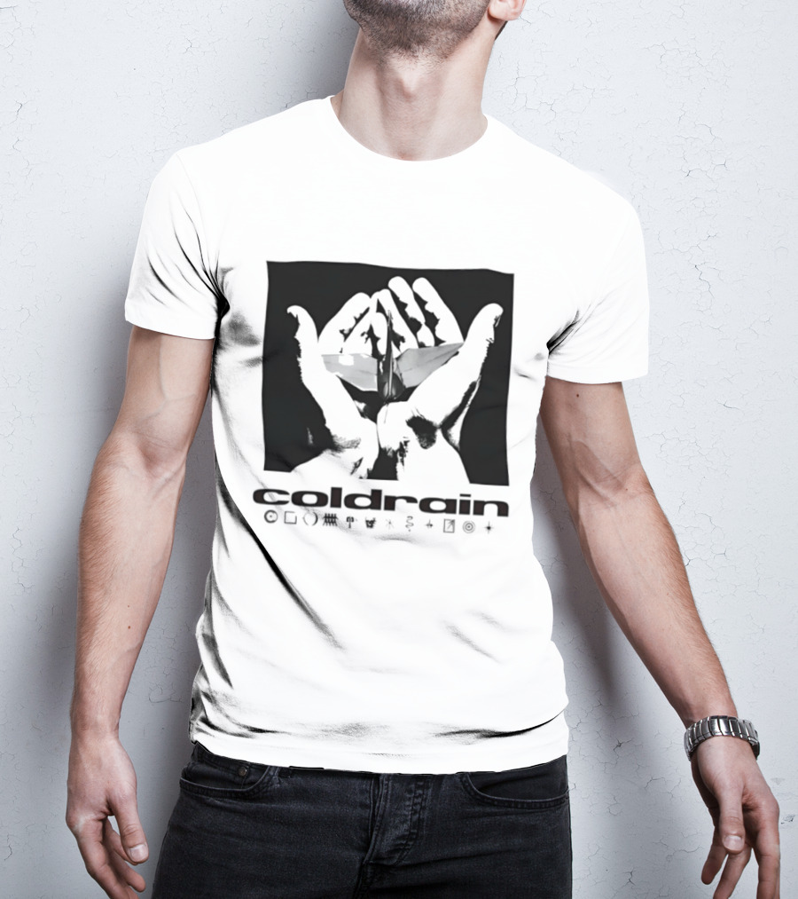 Coldrain Origami Hands Japanese Rock Band T-Shirt