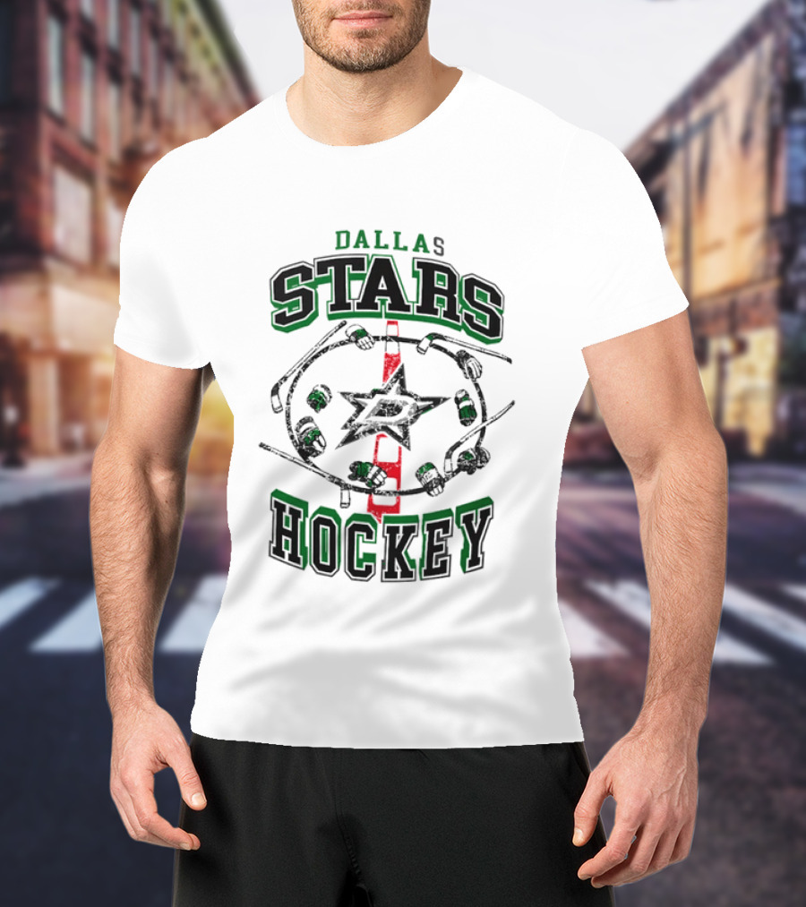 Dallas Stars Hockey Distressed NHL T-Shirt