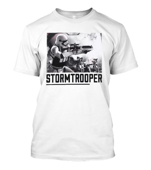 First Order Stormtrooper Star Wars Empire Battle Scene T-Shirt