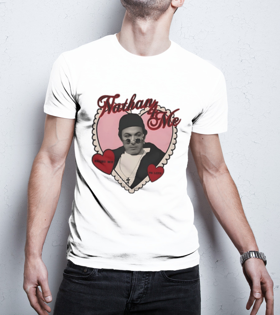 Nathan 4 Me Bring Me To Life Heart T-Shirt