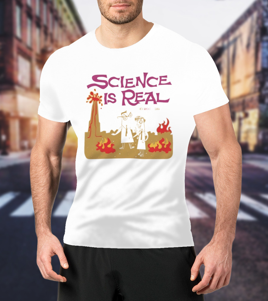Science Is Real They Might Be Giants Alternative Rock T-Shirt