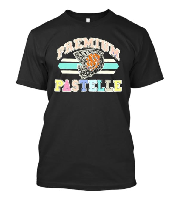 PREMIUM PASTELLE Basketball Hoops Pastel T-Shirt