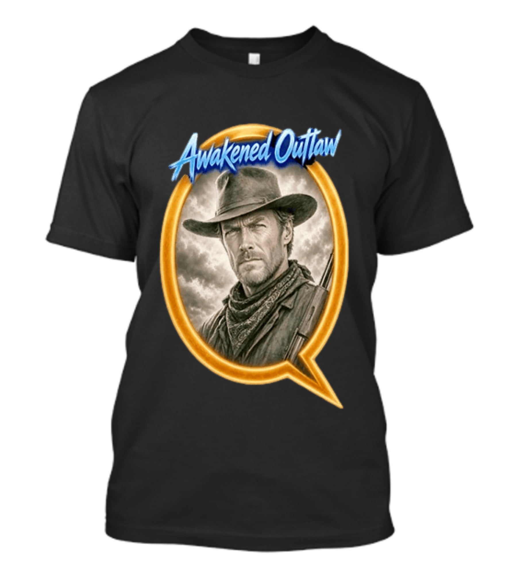 Awakened Outlaw Clint Eastwood Western Cowboy T-Shirt