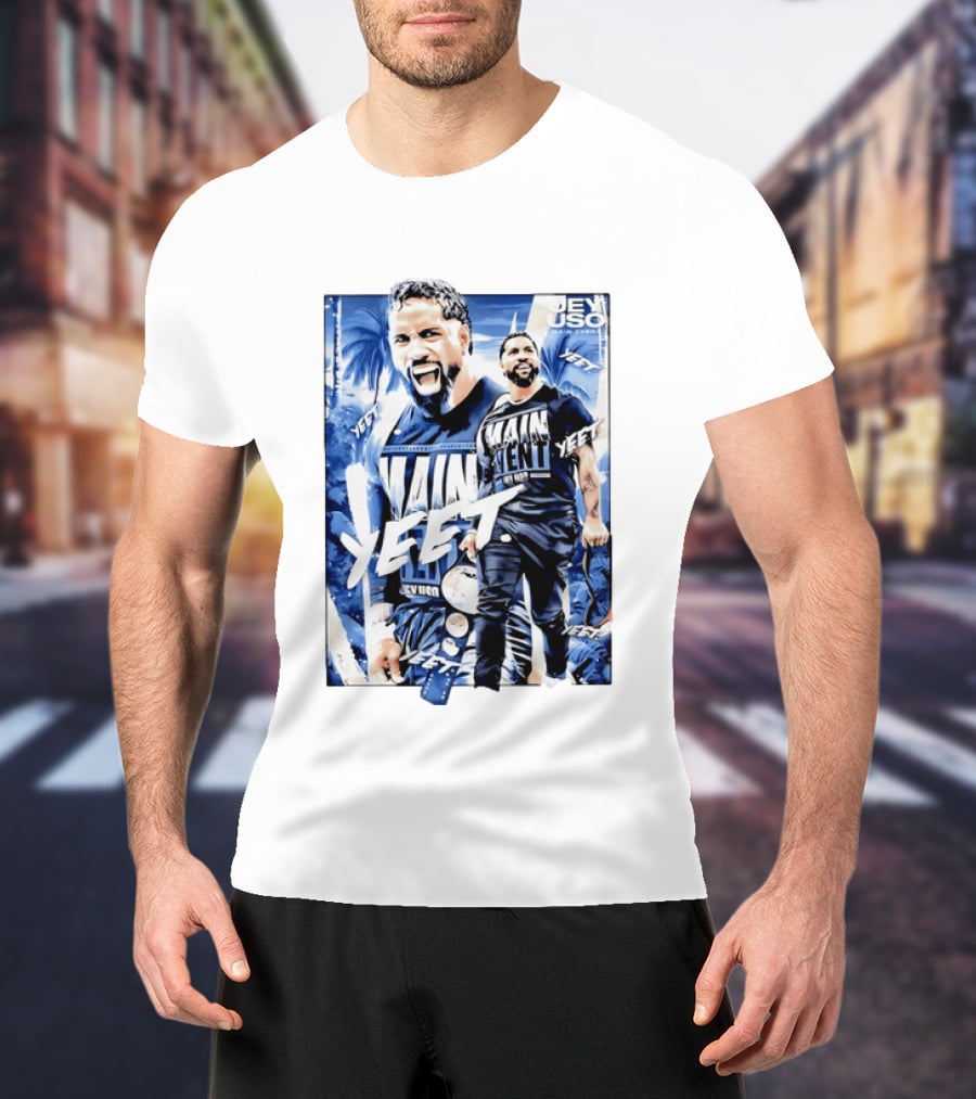YEET Main Event Jey Uso WWE 2025 T-Shirt