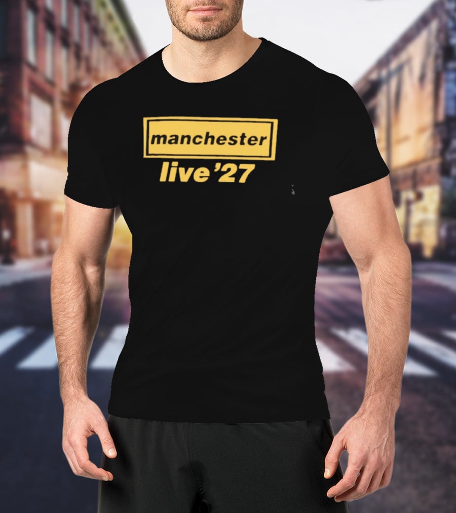 Oasis Manchester Live 27 Vintage Concert T-Shirt