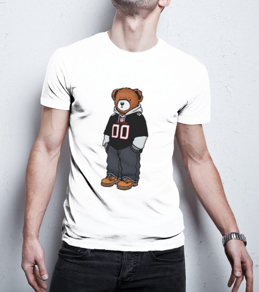 Pickles Bear 00 Jersey Houston Texans 2026 T-Shirt