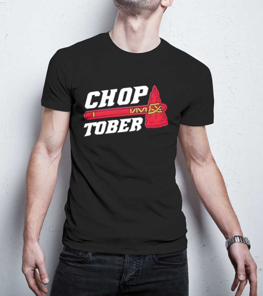 Atlanta Braves MLB Chop Tober Tomahawk T-Shirt