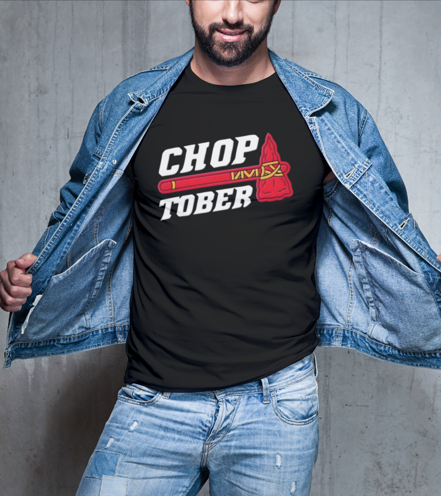Atlanta Braves MLB Chop Tober Tomahawk T-Shirt