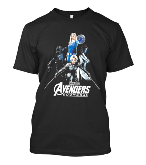 Marvel Avengers Age Of Ultron Heroes Cinematic Gathering T-Shirt