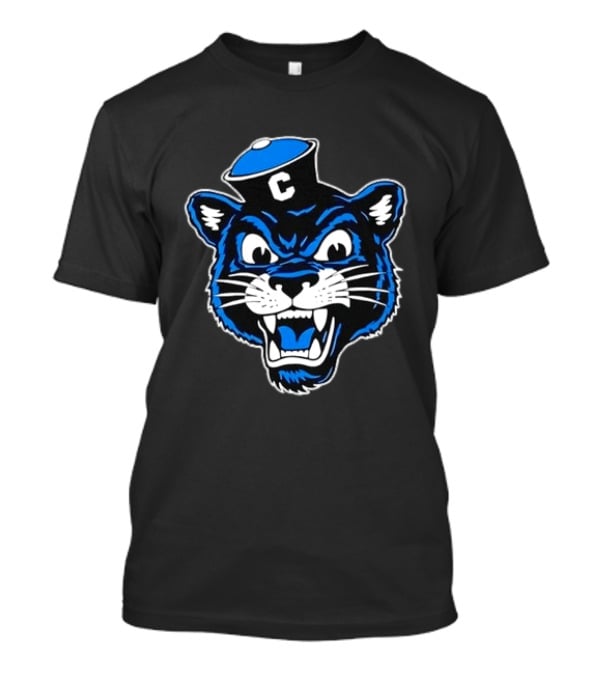 Columbia University Blue Panther Head T-Shirt
