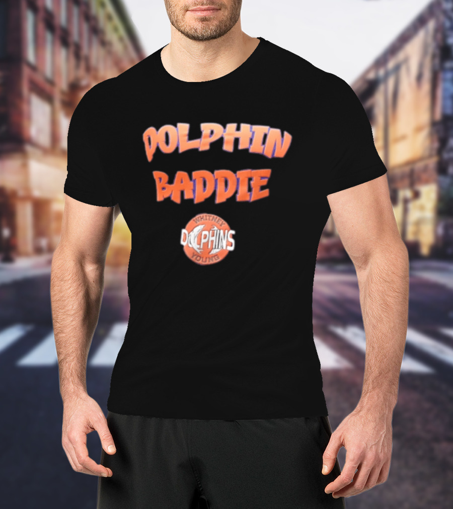 Miami Dolphins Dolphin Baddie Whitney Young T-Shirt