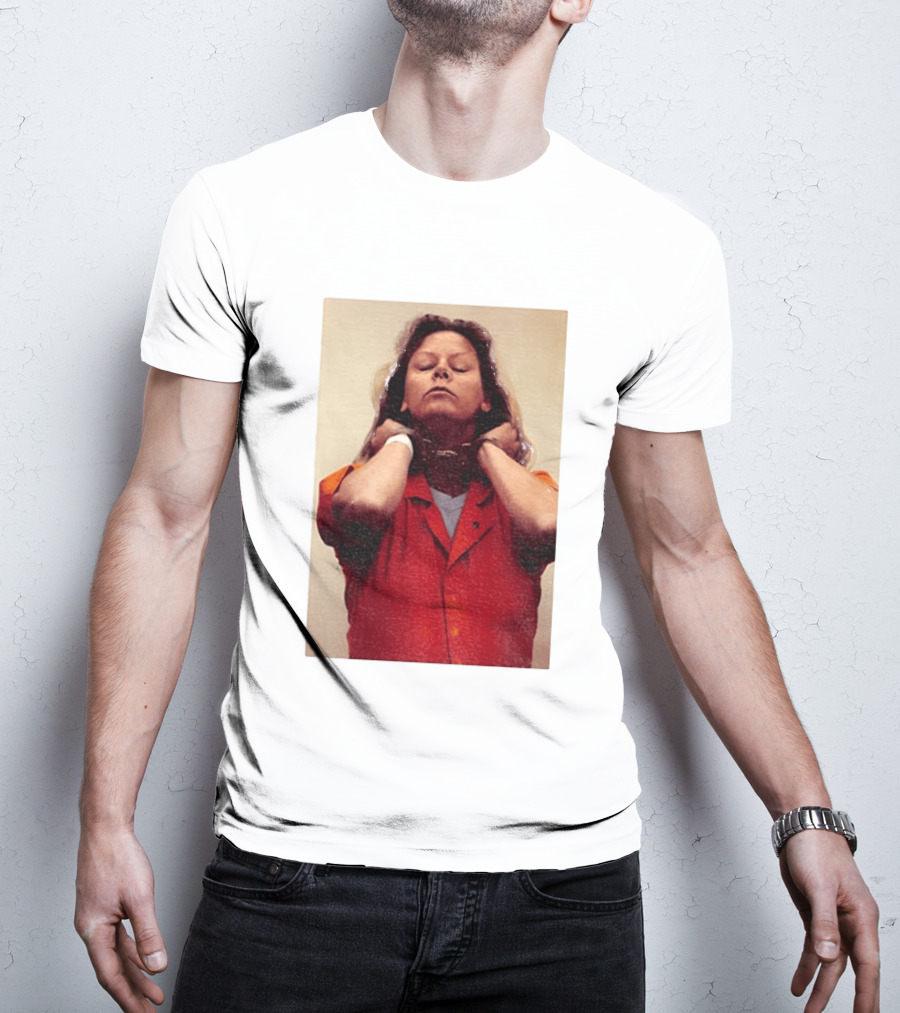 Aileen Wuornos True Crime Iconic Orange Jumpsuit Political T-Shirt