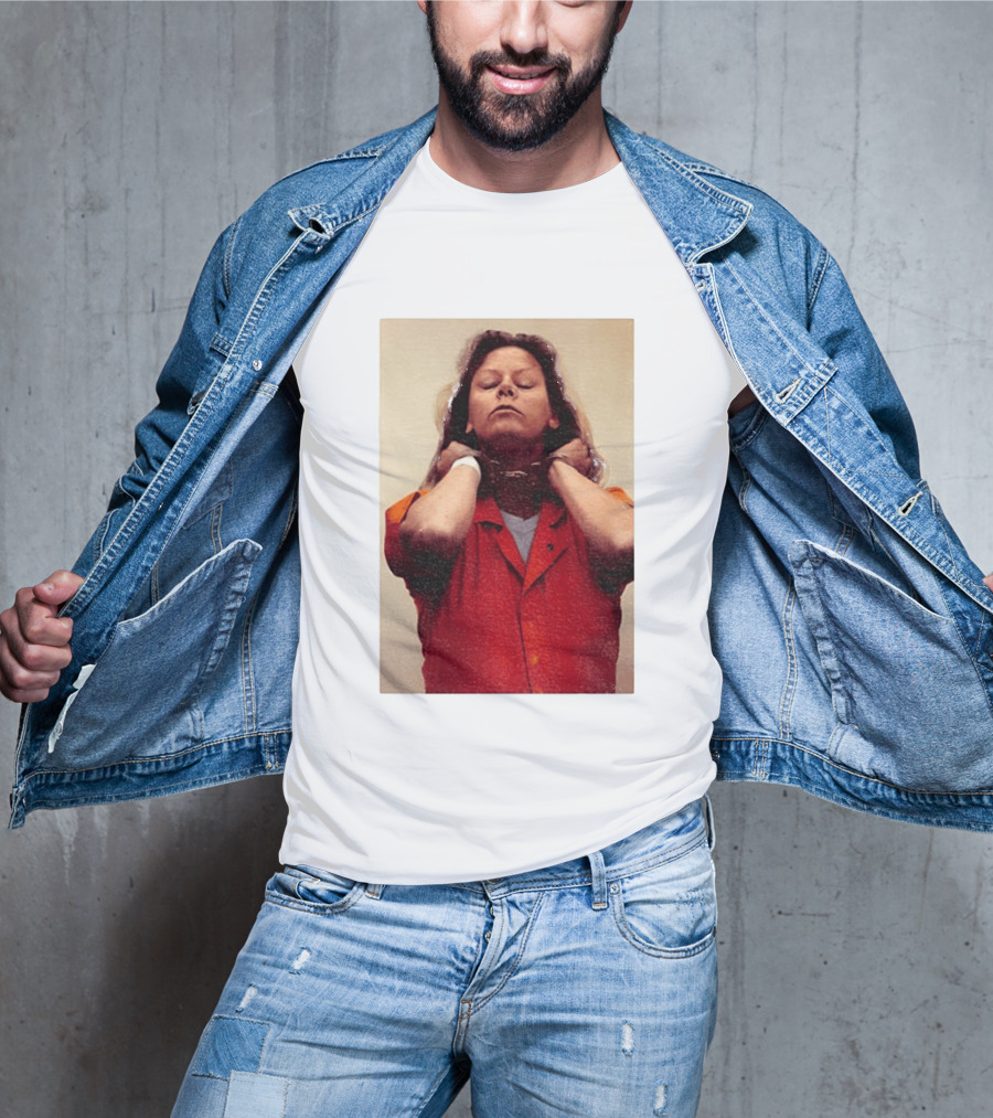 Aileen Wuornos True Crime Iconic Orange Jumpsuit Political T-Shirt