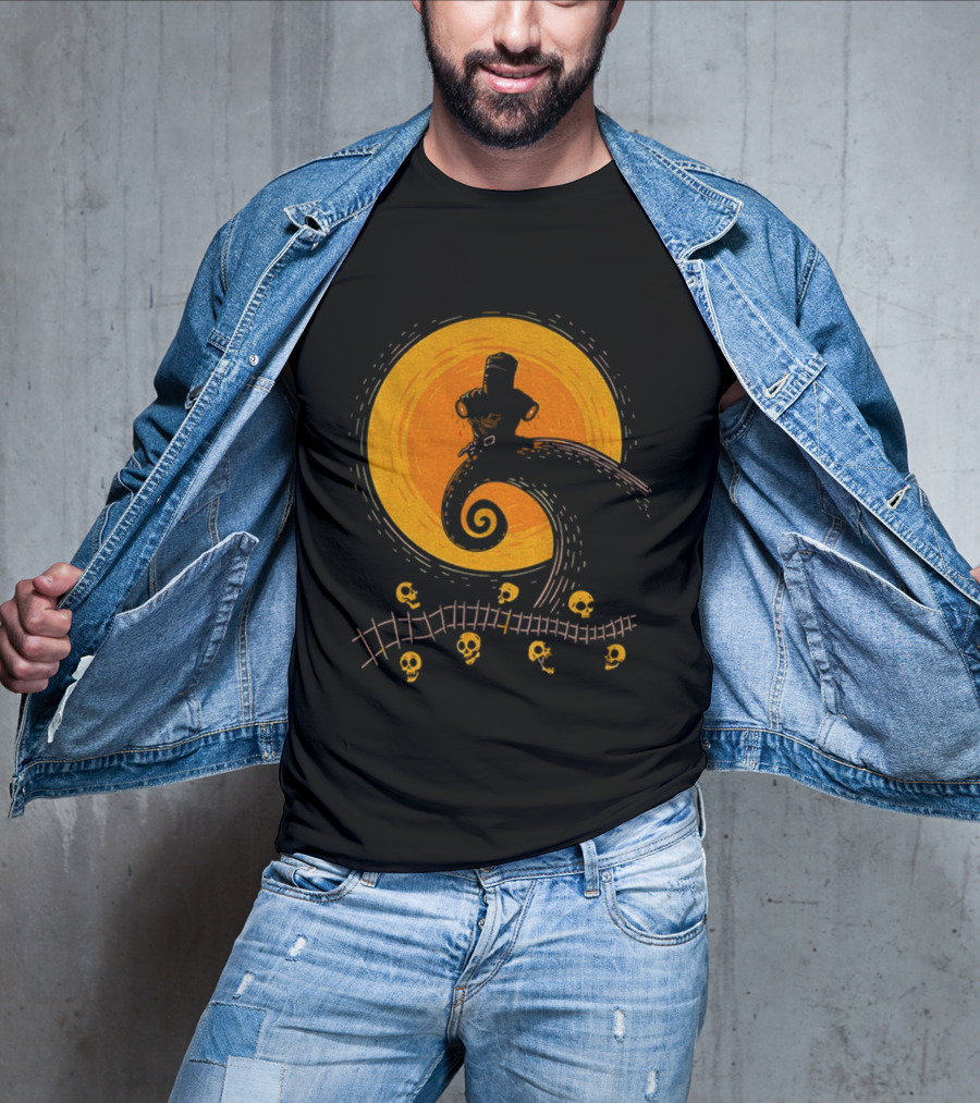 Monty Python And The Holy Grail Meets The Nightmare Before Christmas T-Shirt