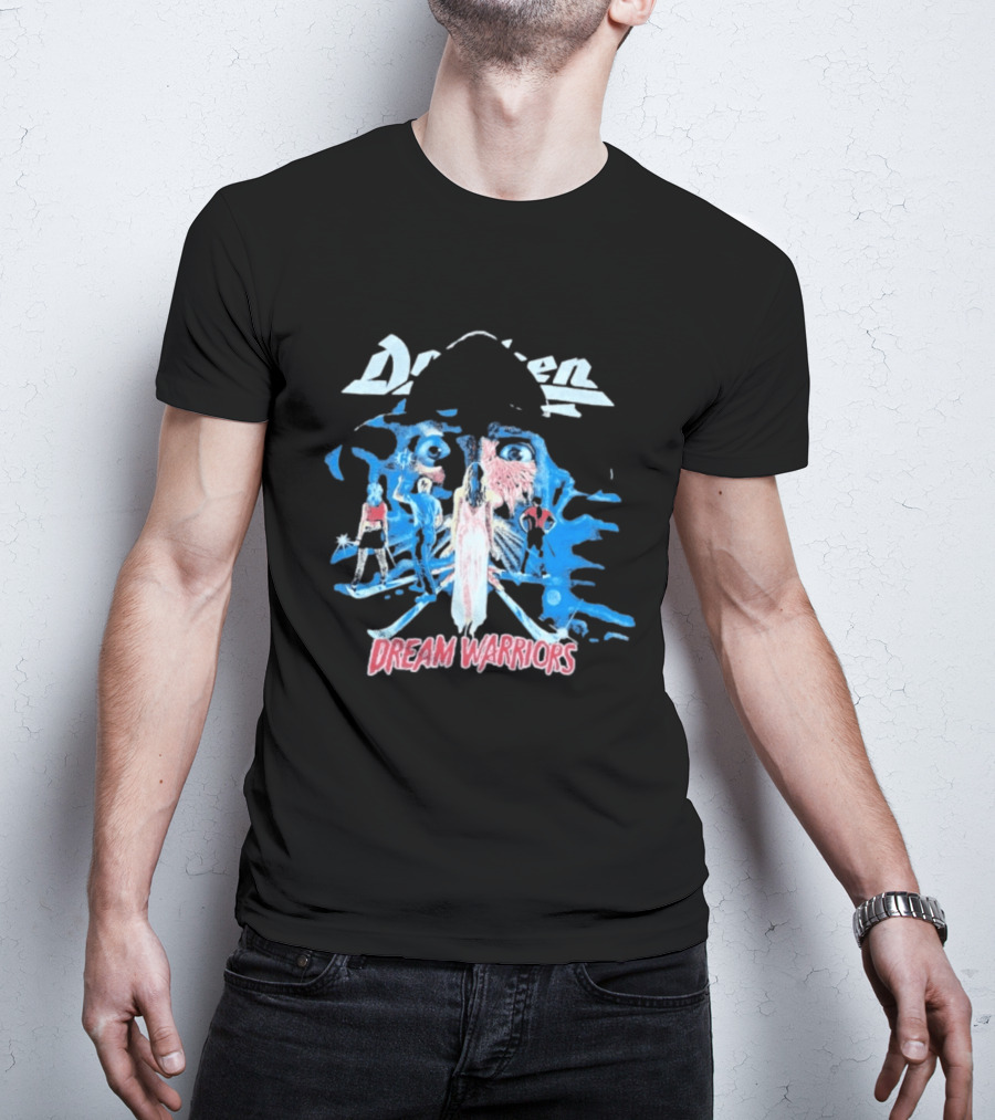 Dokken Dream Warriors A Nightmare On Elm Street Horror Music Collaboration T-Shirt