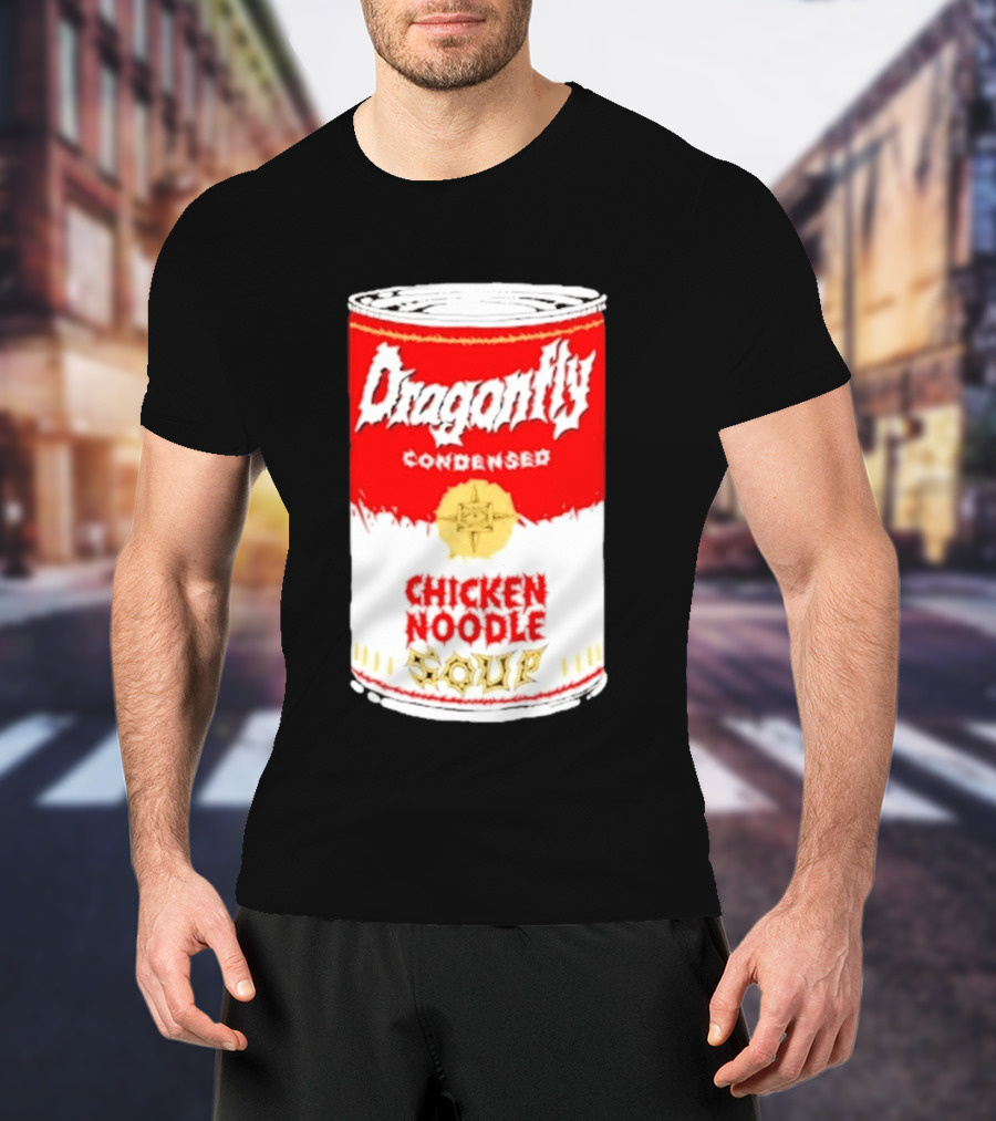 Dragonfly Condensed Chicken Noodle Soup T-Shirt