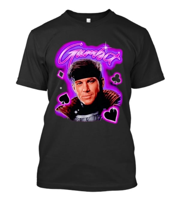 Gambit Channing Tatum Marvel Superhero X Men Cards T-Shirt
