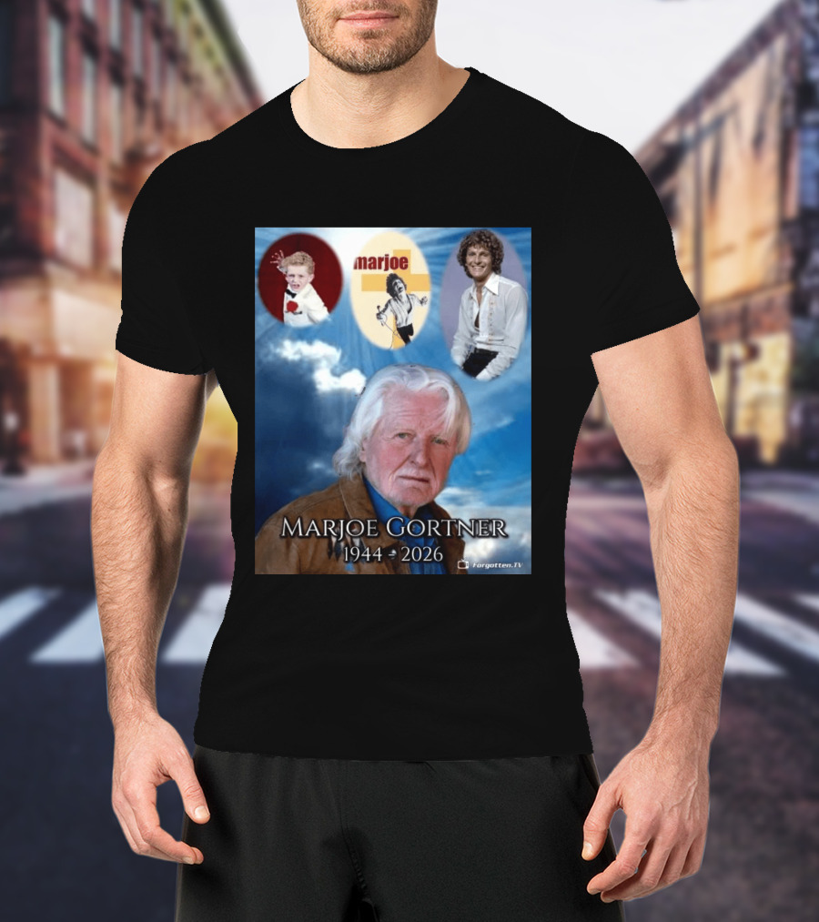 Marjoe Gortner 1944 2026 Forgotten TV Tribute Collage T-Shirt