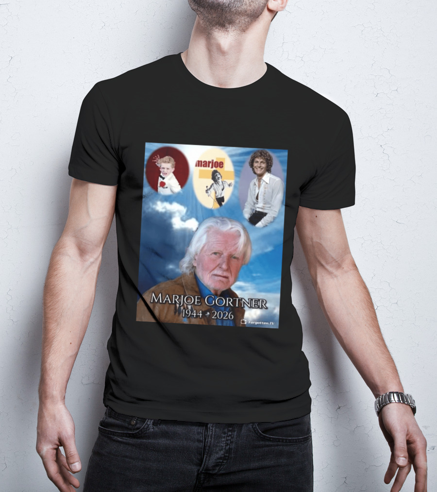 Marjoe Gortner 1944 2026 Forgotten TV Tribute Collage T-Shirt