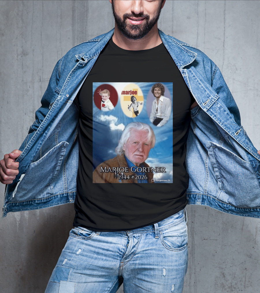 Marjoe Gortner 1944 2026 Forgotten TV Tribute Collage T-Shirt