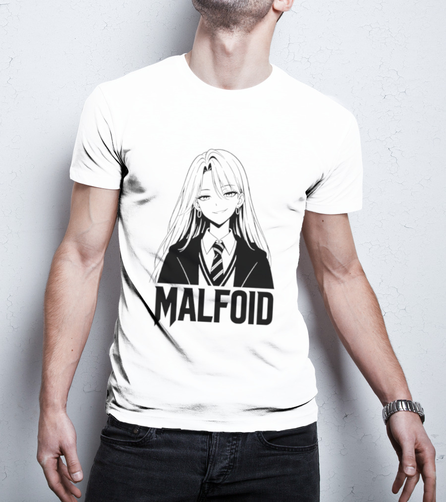 Malfoid Anime Wizard School Manga T-Shirt
