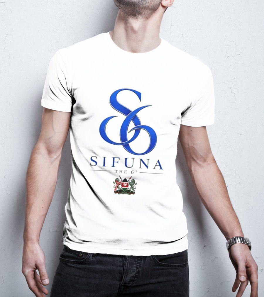 Sifuna 6th Blue Crest With Shield T-Shirt