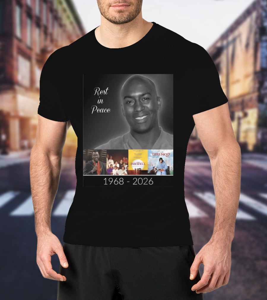 Rest In Peace Reggie McFadden 1968 2026 In Living Color Def Comedy Jam Little Nicky The Inkwell T-Shirt