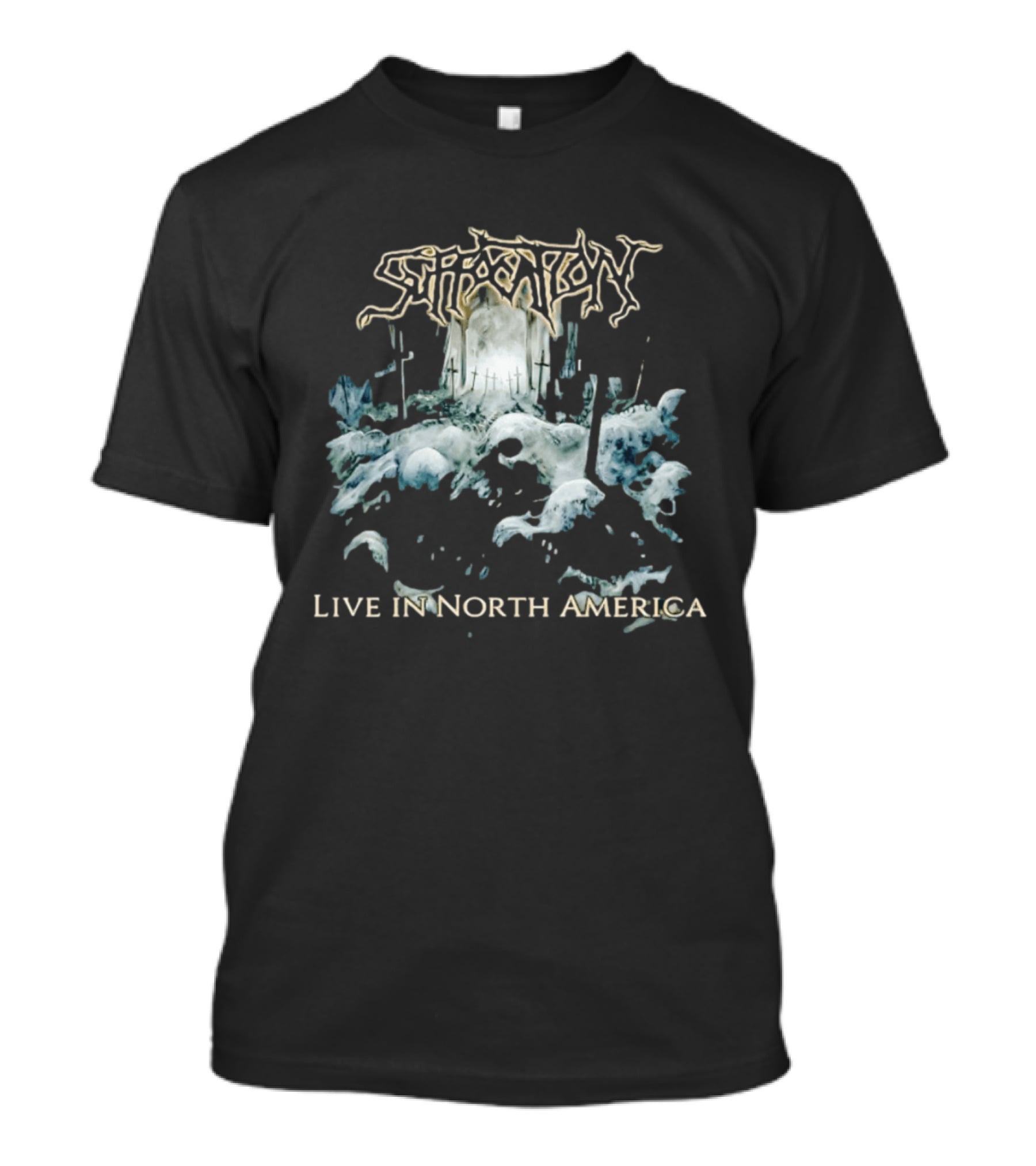 Suffocation Live In North America Tour Concert Metal Scene T-Shirt