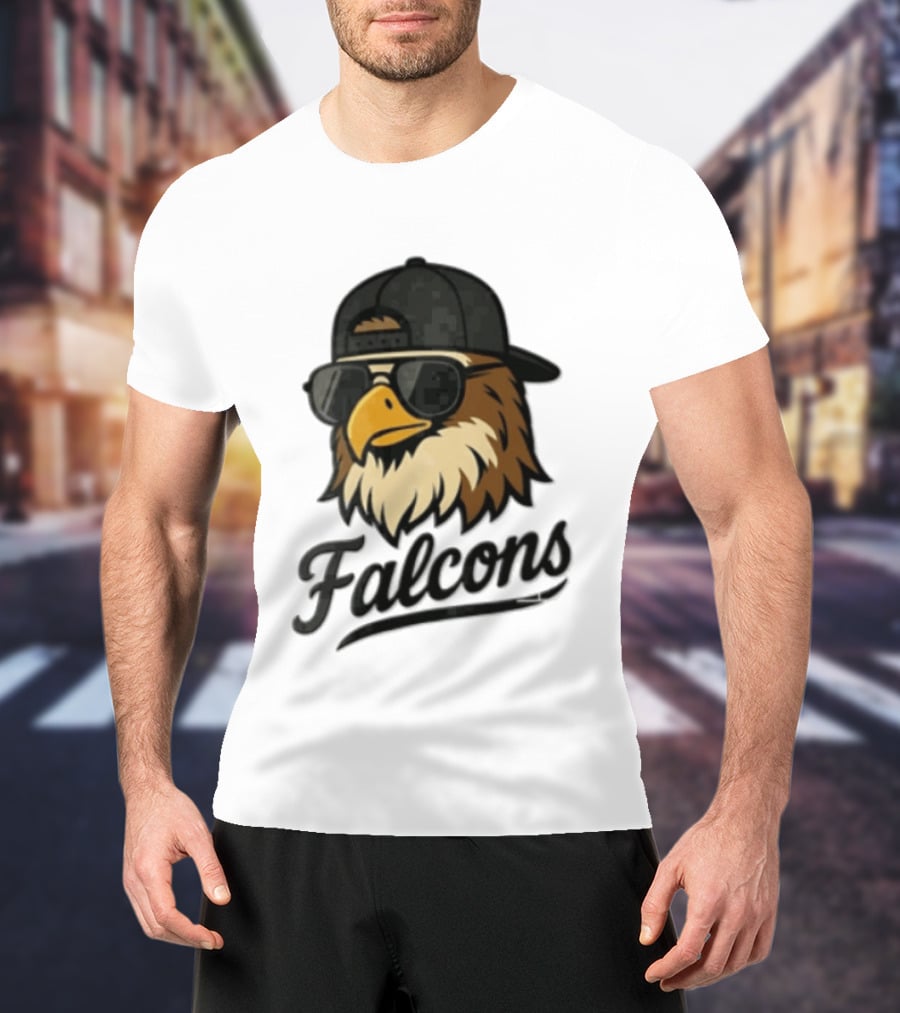 Falcons Eagle Sunglasses Baseball Cap T-Shirt