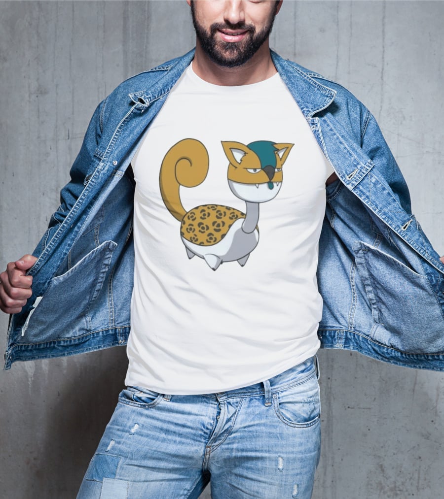 Jacksonville Jaguars Pokemon Fusion Cartoon T-Shirt