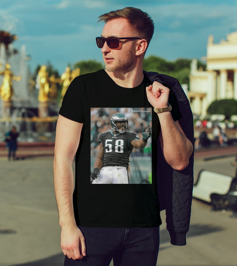 Philadelphia Eagles Legend Trent Cole Happy Birthday Celebration T-Shirt