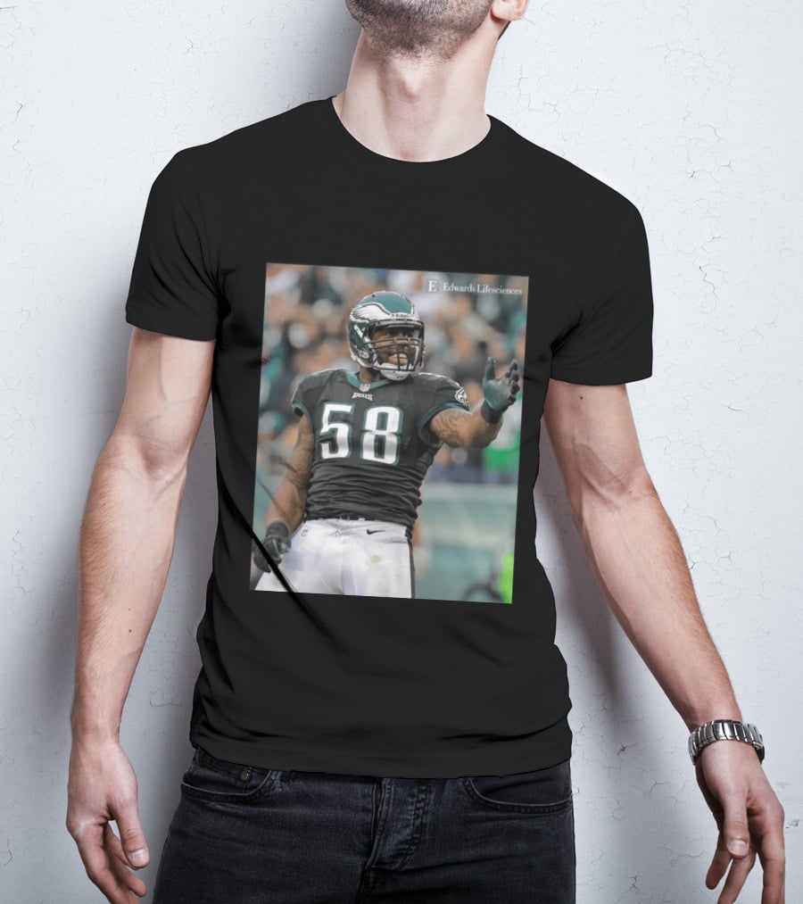 Philadelphia Eagles Legend Trent Cole Happy Birthday Celebration T-Shirt