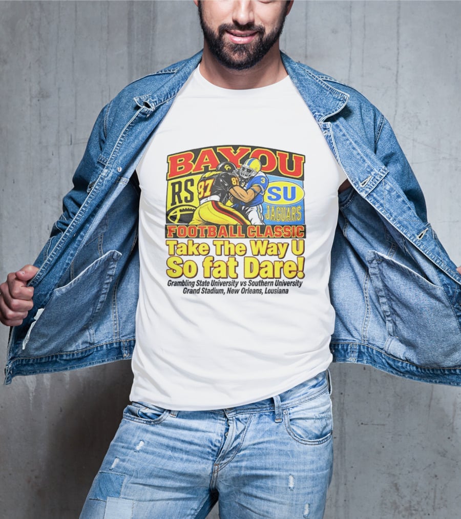 Bayou Classic Football Grambling State Vs Southern University Grand Stadium New Orleans T-Shirt