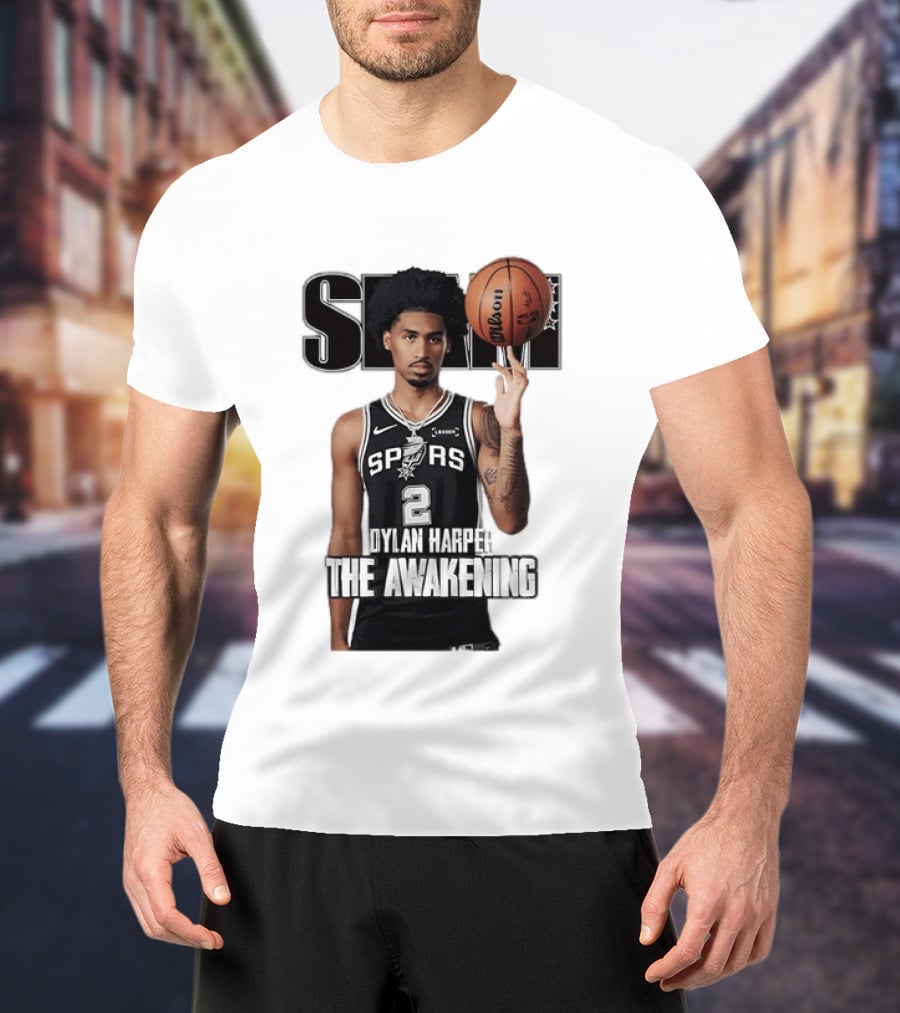 Dylan Harper 2 San Antonio Spurs The Awakening Slam NBA Basketball Cover T-Shirt