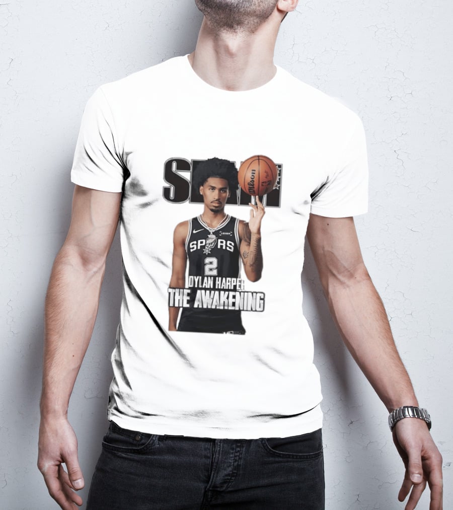 Dylan Harper 2 San Antonio Spurs The Awakening Slam NBA Basketball Cover T-Shirt